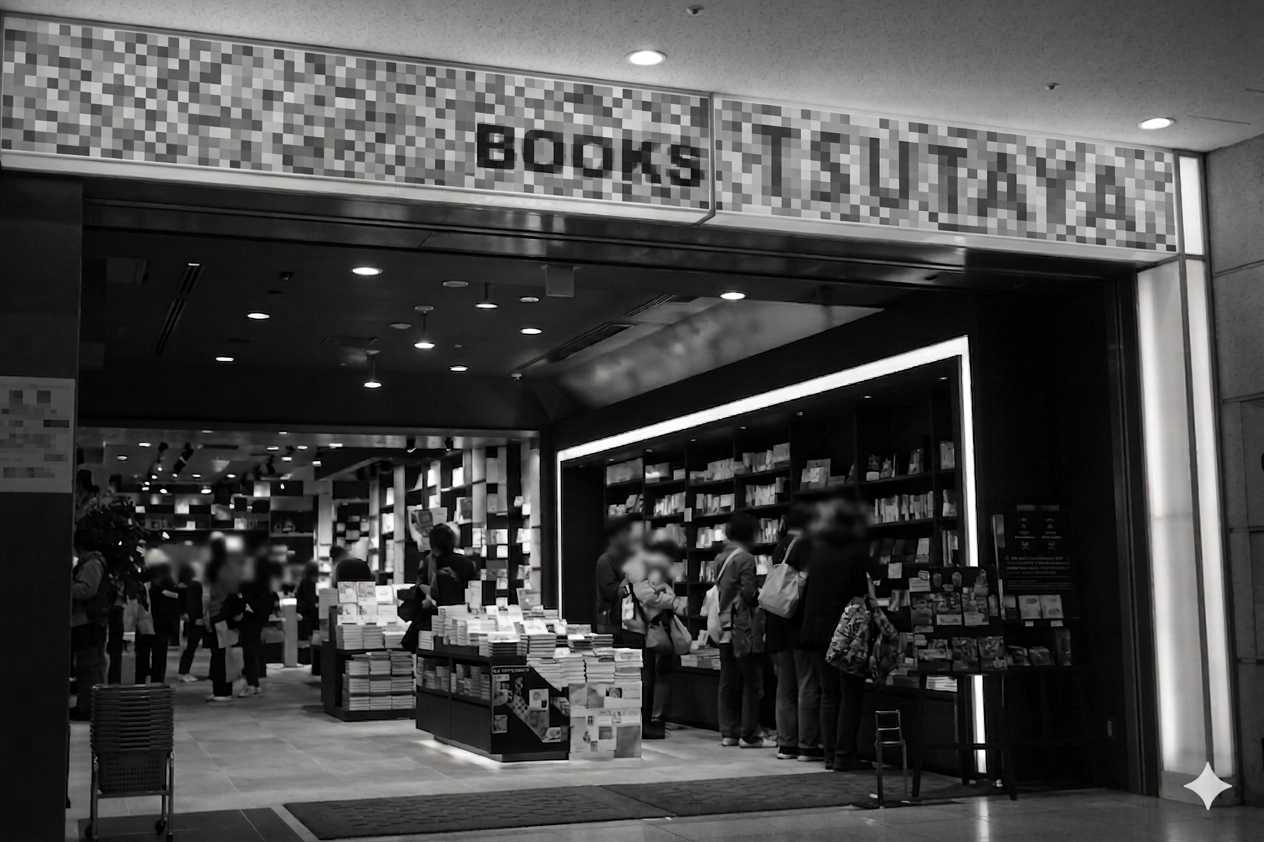 大型ビデオレンタル店