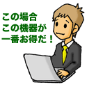 「自分が買うとしたら？目線でムダのない最適な機器を選定！」イメージ